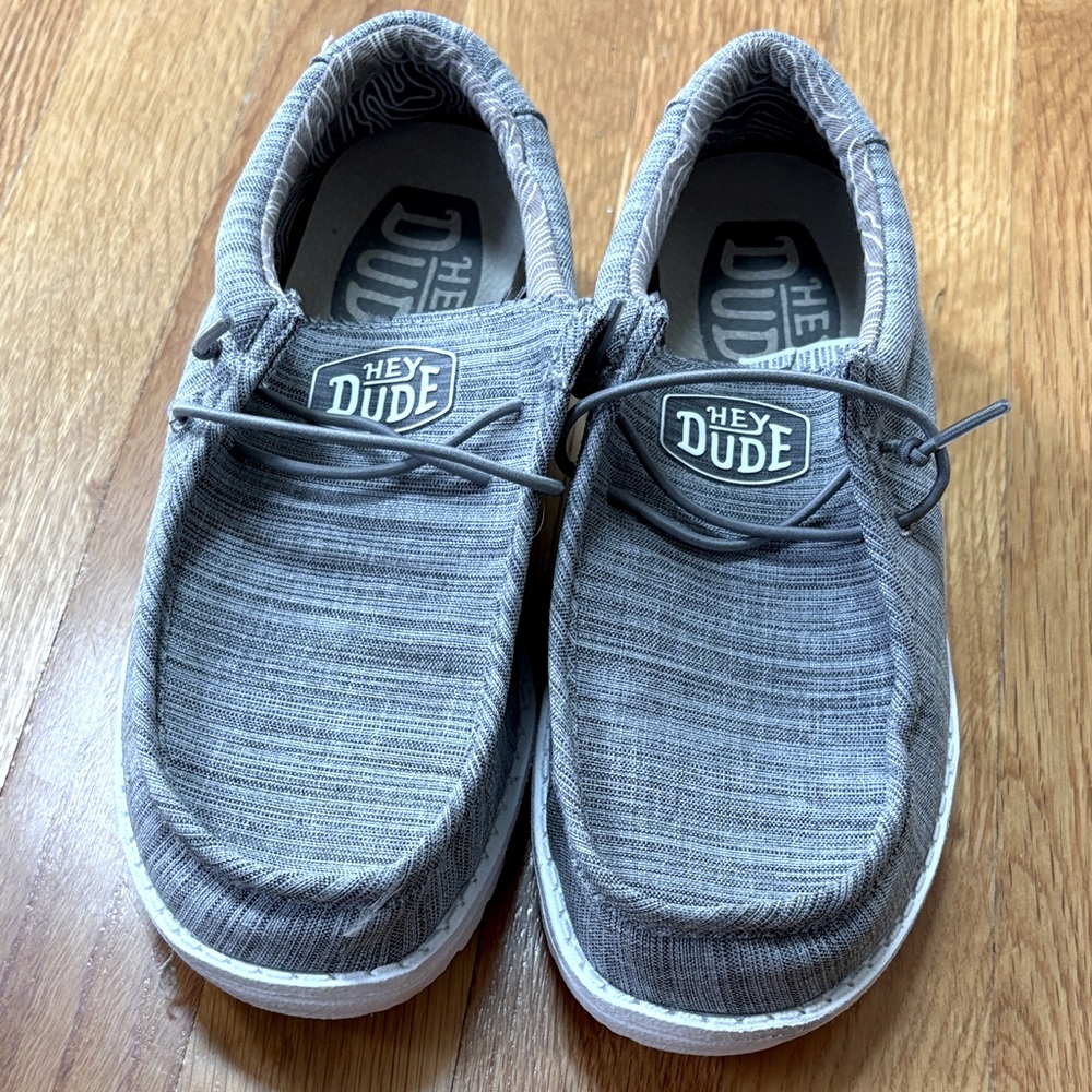 Hey Dude Boy’s Gray Loafers